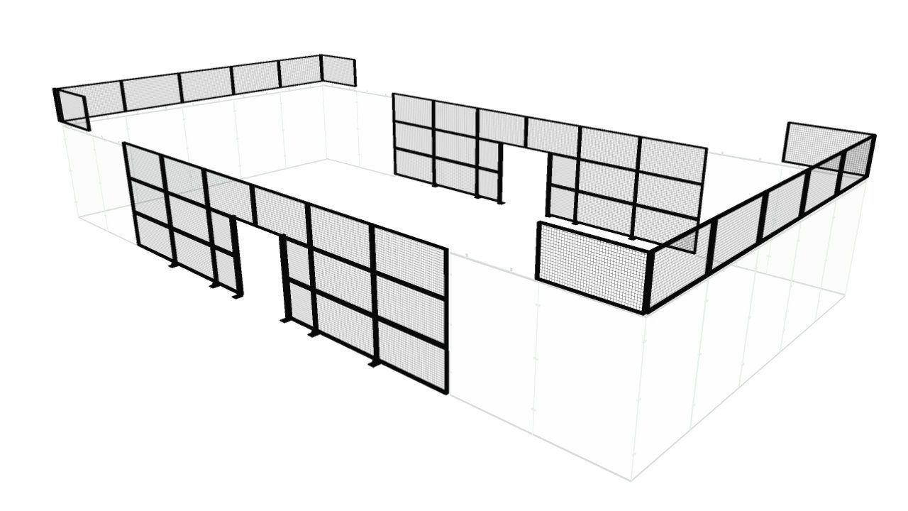 [Option 3] Full Height Glass